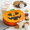 Jack-O'-Lantern Cookie Box -MRS. FIELDS Sales Store 2022 MFC 22HBOXL022 Jack OLantern Box Web Image 8202
