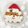 Must Be Santa Cookie Cake -MRS. FIELDS Sales Store 2022 MFC 22WCKIE002 Santa Heart Cookie Cake Web Image 18780