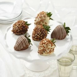 Half Dozen Nut & Belgian Chocolate Strawberries