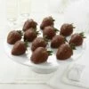Dozen Sea Salt Belgian Chocolate Strawberries With Caramel -MRS. FIELDS Sales Store 2023 20EVCCC122 SaltedCaramelChocolateStrawberries