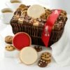 Sweet Sampler Brown Basket Nut-Free -MRS. FIELDS Sales Store 2023 Web 22EVBSKT011NN SweetSamplerBasketNN 91
