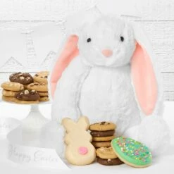 Snuggle Bunny With Cookie Treats