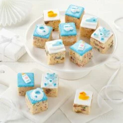 Baby Boy Rice Krispie Mini Gift Box