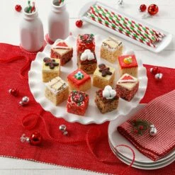 Christmas Rice Krispie Mini Gift Box