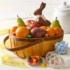 Easter Fruit & Sweets Basket -MRS. FIELDS Sales Store 23EGBASKET EasterFruitandSweetsGiftBasket
