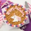 Happy Birthday Unicorn Cookie Cake