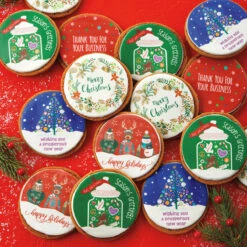 Custom Logo Cookies -MRS. FIELDS Sales Store CustomLogoCookies3