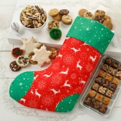 Prancing Reindeer Stocking