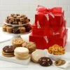 Traditional Crimson Cookie Tower -MRS. FIELDS Sales Store Web 22EVTOWR021 TradtionalCrimsonTower 153