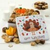 Turkey Talk Cookie Tin -MRS. FIELDS Sales Store Web 23FCTIN021 TurkeyTin 543