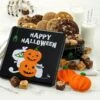 Frightfully Fun Cookie Tin -MRS. FIELDS Sales Store Web 23HCTIN021 HalloweenMedcombotin OriginalCookies 313