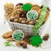Luck Of The Irish Gift Basket -MRS. FIELDS Sales Store Web 23SPBSKT021 StPatricksDayBasket 158