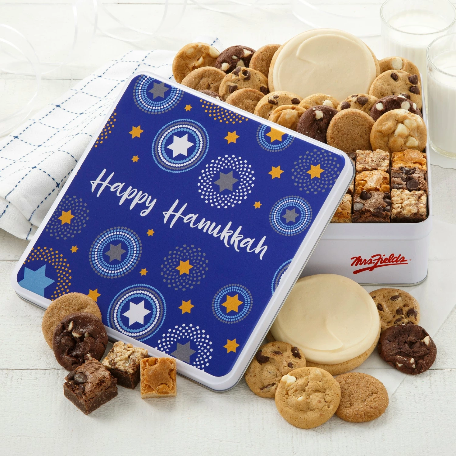 Happy Hanukkah Medium Combo Tin 3 Happy Hanukkah Medium Combo Tin