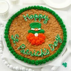 Luck Leprechaun Cookie Cake